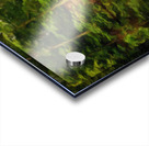 Oil painting of Crim Dell bridge at William and Mary college Impression Acrylique