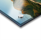 Aerial drone photo of Tunnels Beach at sunrise on Kauai in Hawaii Acrylic print