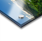 Panoramic view over the Hanalei national wildlife refuge Kauai Acrylic print