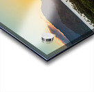 Sunset over Hanalei bay from overlook on the road Acrylic print