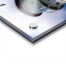 Detail of Kilauae lighthouse against blue sky on Kauai Acrylic print