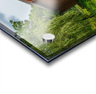 Dents Run Covered bridge near Morgantown WV Impression Acrylique