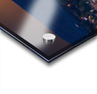 Supermoon rises in the sky above Morgantown in West Virginia Acrylic print