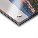 Sunset lights the sky above Morgantown in West Virginia Impression Acrylique