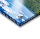 Cheat river seen from Snake Hill overlook near Morgantown Acrylic print