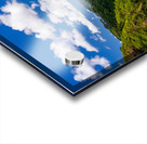 Wailua River bends around a meadow on Kauai Impression Acrylique