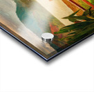 Painting of Hawaiian canoe by Hanalei Pier Impression Acrylique