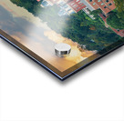 Brooks Hall and Woodburn Hall at dusk in Morgantown WV Acrylic print