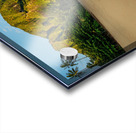 Early morning sunrise over Tunnels Beach on Kauai in Hawaii Impression Acrylique