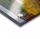 Historic red barn and farm nestled in fall colors in West Virgin Acrylic print