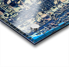 Complex reflections of a modern skyscraper in St Louis  Acrylic print