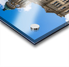 Facade and clock tower of Winneshiek County Courthouse Decorah Impression Acrylique