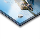 Red Wing Minnesota with Viking Mississippi river cruise boat Acrylic print