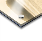 Fisherman fishing in Mississippi river on misty autumn morning Acrylic print