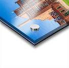 Historic Dubuque Star Brewery alongside Mississippi river Acrylic print