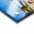 Statue alongside the Mississippi River in Wabasha Minnesota Acrylic print