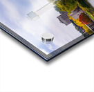 Cityscape of downtown area of Moline Illinois from I-74 bridge Acrylic print