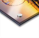 Impressionistic view of Ferris wheel at National Harbor at sunse Acrylic print