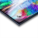 Vertical Reflection of ferris wheel at National Harbor Acrylic print