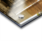 Supporting pillars of I-10 bridge above Atchafalaya basin in Lou Acrylic print