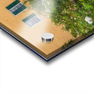 Small tree filled garden in French Quarter of New Orleans Acrylic print