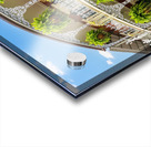 Traditional wrought iron balcony on Royal Street New Orleans hou Acrylic print