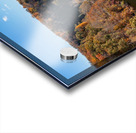 Panoramic fall trees around the water at Cheat Lake Park Morgan Acrylic print