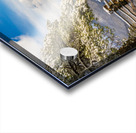 Coopers Rock overlook covered in winter snow near Morgantown Acrylic print