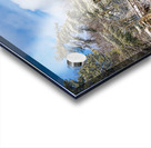 Coopers Rock overlook covered in winter snow near Morgantown Acrylic print