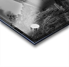 Dents Run Covered bridge near Morgantown WV in monochrome Acrylic print