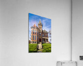 Facade of the historic Delaware County Sheriff home and jail Acrylic Print