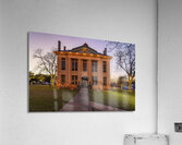 Christmas lights spectacular around courthouse in Johnson City  Acrylic Print