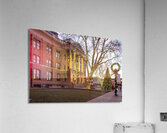 Entrance to Williamson County Courthouse in Georgetown TX Acrylic Print