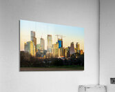 Cityscape of downtown Austin from the west in Zilker park 2025 Acrylic Print