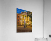 Entrance to Williamson County Courthouse in Georgetown TX Acrylic Print