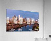 Cityscape of downtown Austin from the west in Zilker park 2025 Acrylic Print