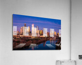 Cityscape of downtown Austin from the west in Zilker park 2025 Acrylic Print