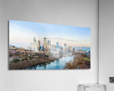 Cityscape of downtown Austin from the west in Zilker park 2025 Acrylic Print