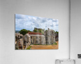 Interior buildings of Carisbrooke Castle on the Isle of Wight Acrylic Print