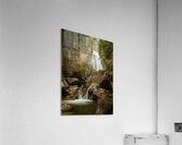 Falls Creek Falls near Winthrop in Cascade Mountains in Washingt Impression acrylique