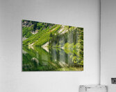 Mirror image reflection of Rainy Lake in North Cascades National Acrylic Print