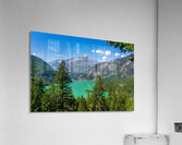 Overlook of Diablo Lake in North Cascades National Park in Washi Acrylic Print