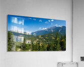 Panoramic view of Ross Lake in the North Cascades National Park  Acrylic Print