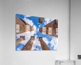 Columns of Artemis at Jerash a Greco Roman well preserved city  Impression acrylique