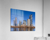 Rainey Street development Austin Texas from lake Acrylic Print