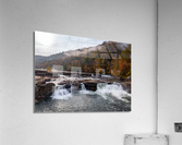 Cascades of the Valley Falls on a misty fall day Acrylic Print