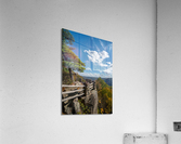 Coopers Rock state park overlook vertical format Acrylic Print