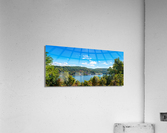 Early fall colors on Cheat Lake in Morgantown WV Acrylic Print