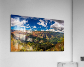 Panorama of the Waimea Canyon from the Iliau Nature loop Acrylic Print
