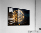 Abstract firework show over Pittsburgh Acrylic Print